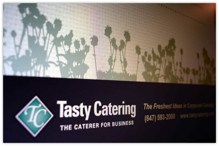 Print Ad Design for Tasty Catering