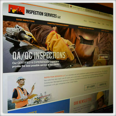 WordPress Web Design for Inspection Services LLC