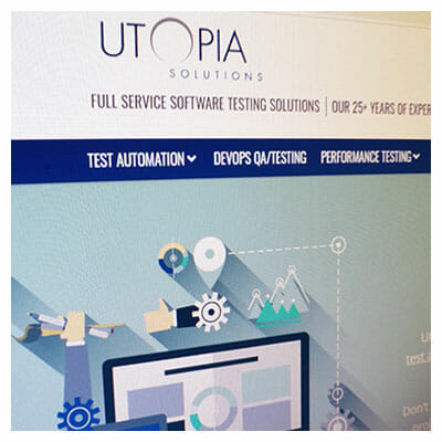 Website Redesign for Utopia Solutions